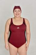 Buen Nado Model 377 - Chlorine Resistant One-Piece Swimsuit