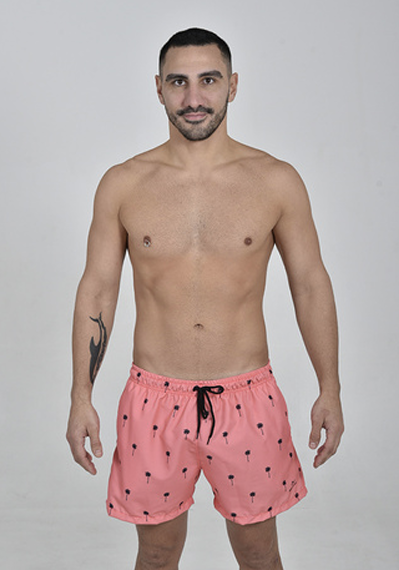 Buen Nado Men's Swim Shorts – Salmon Palm
