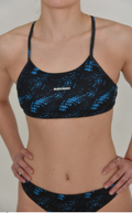 Buen Nado 3230 — Printed Thin-Strap Swim Top
