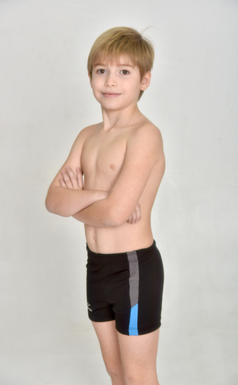 Buen Nado 461 — Boys' Double-Panel Swim Shorts