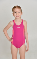 Buen Nado 538 — Girls' Flag-Detail One-Piece
