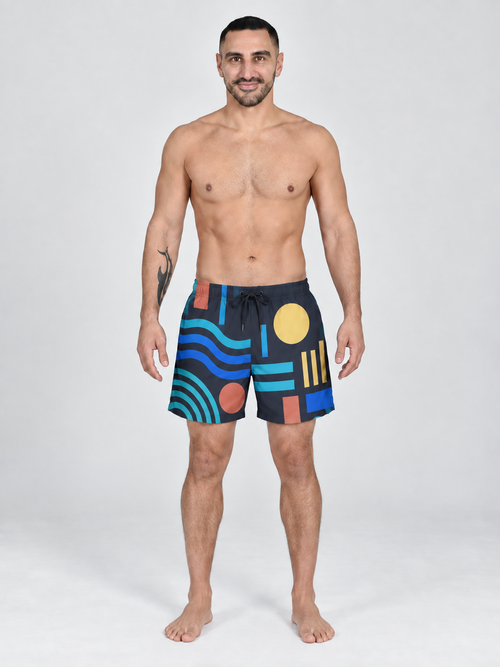 Buen Nado Men's Swim Shorts – Frishman Pulse front view