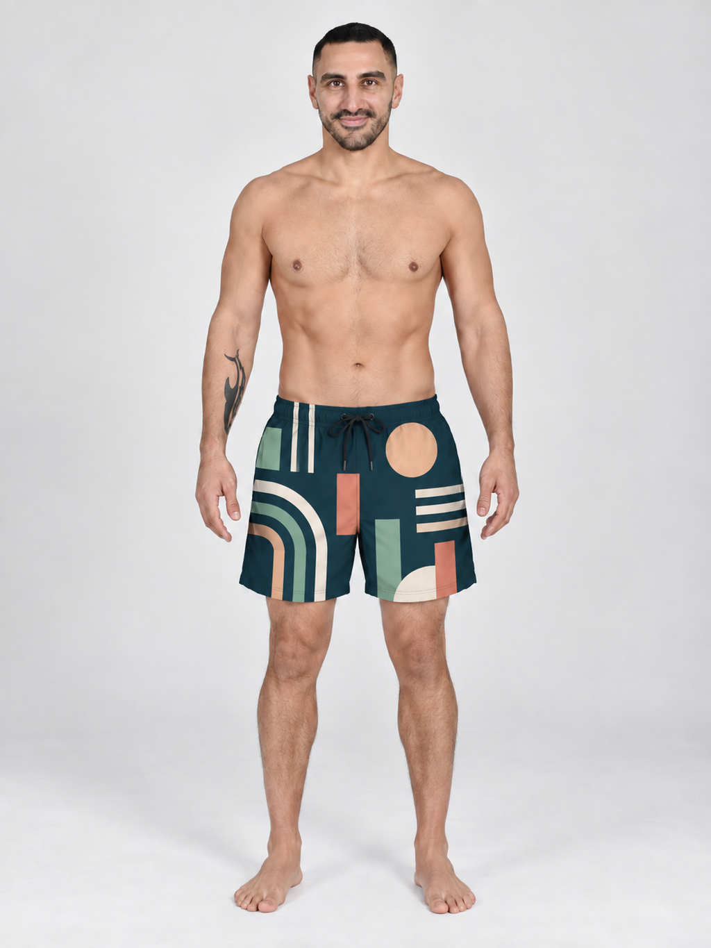Buen Nado Men's Swim Shorts – Rothschild Mirage front view