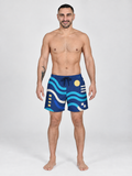 Buen Nado Men's Swim Shorts – Mediterranean Signal front view